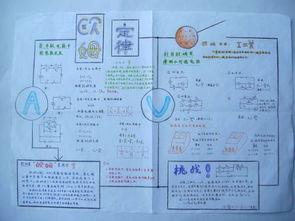 九年级上册物理电学手抄报三年级上册手抄报