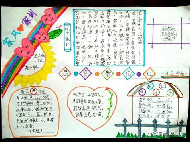 滨海实小学生制作的手抄报图文并茂有看头