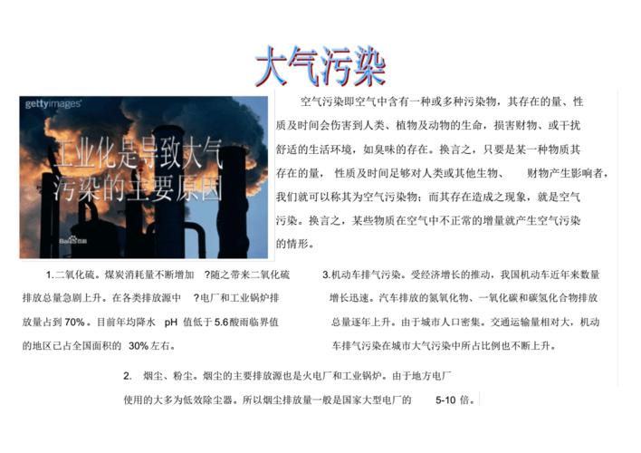 大气污染的手抄报.pdf 3页