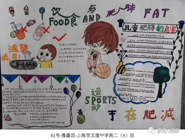 膳食均衡营养健康步步为营看中小学生手抄报大比拼