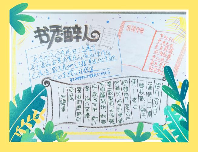 书香留痕 悦读成长丛台小学读写诵活动优秀手抄报品展