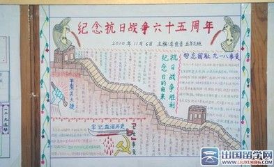 和平之光国家公祭日手抄报 科技之光手抄报