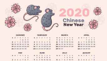 2020年英语日历手抄报 2017手抄报