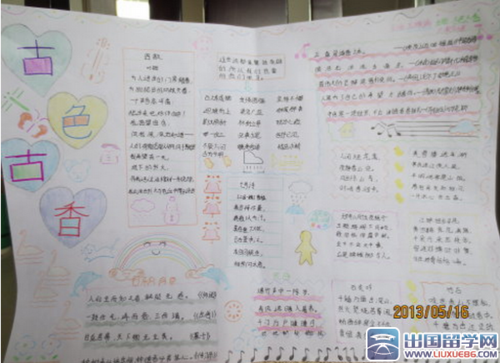 小学生书香校园手抄报