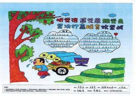 全省少先队员手抄报大赛优秀作品选登