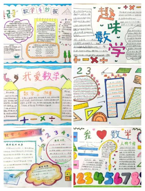 四年级数学活动我是设计小主编数学手抄报