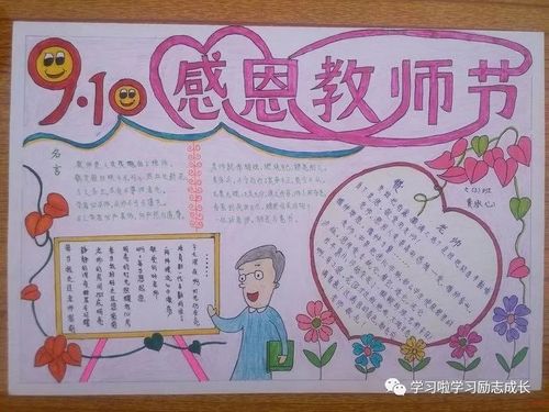 2020教师节手抄报模板大全教师节快乐祝福语精选大全