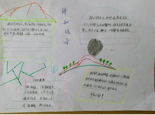 朔州市第六中学诗和远方手抄报