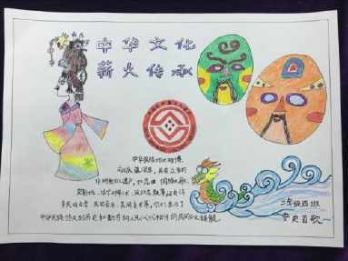 莱芜小学生非遗手抄报 小学生手抄报