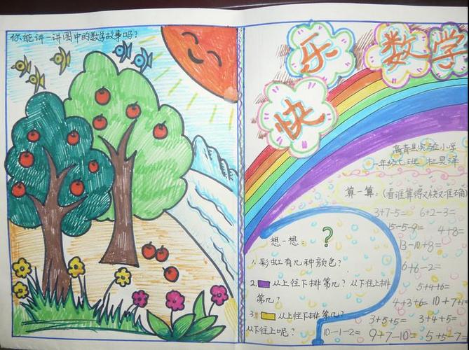 作文 小学生作文 小学生手抄报 三年级手抄报  三年级数学手抄报