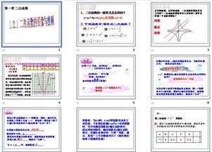 二次函数的图像和性质手抄报手抄报a4纸