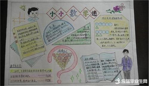 五年级数学第一单元小数乘法手抄报 五年级数学手抄报