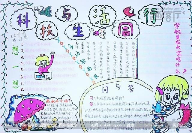 四年级手抄报图片大全四年级数学手抄报版面设计图