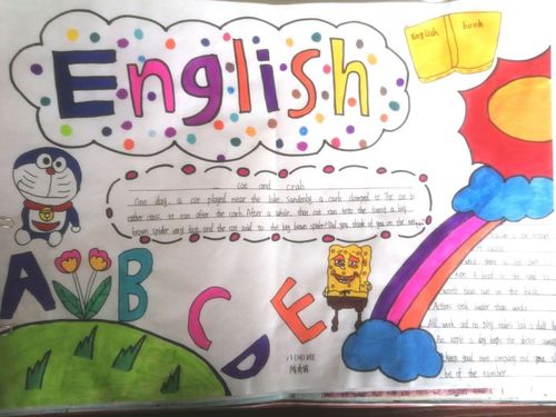 learn englishlove english 韩集初中新集校区英语手抄报评比活动