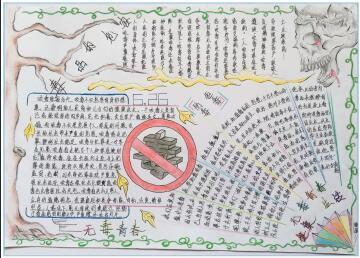 2020最新禁毒手抄报图片大全6.26国际禁毒日手抄报内容 - 伴宝网
