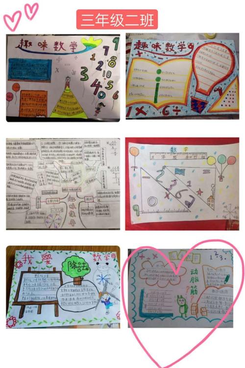 趣味数学--天兴海明威学校三年级数学趣味手抄报活动