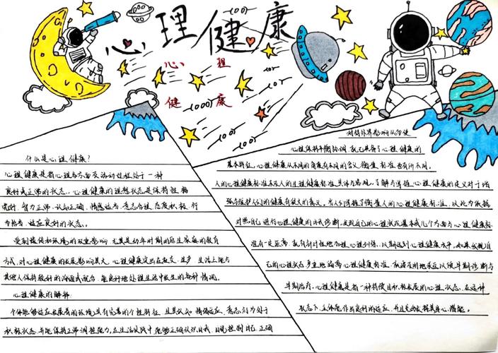 小学生版心理健康手抄报绘画-图1小学生版心理健康手抄报绘画-图2小