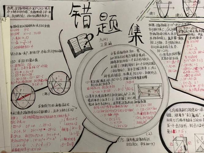 九年级数学错题手抄报大全