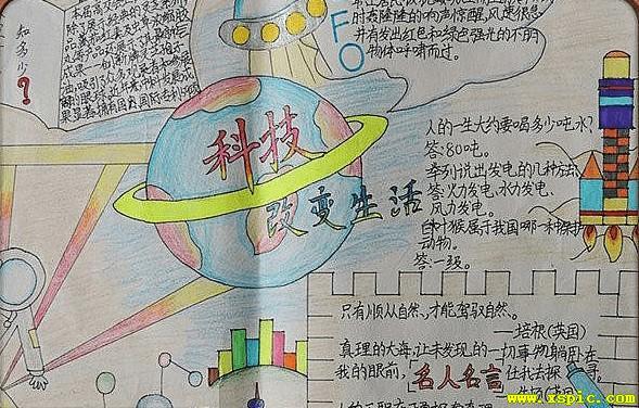 优秀科技幻想手抄报参考图1优秀科技幻想手抄报参考图2优秀科技