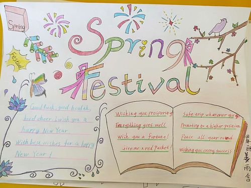 《springfestival》英语手抄报汇展