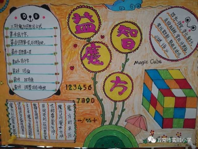 章丘实验小学开展三爱三节手抄报评比活动小学生手抄报