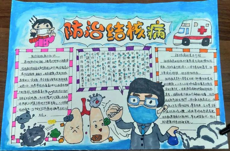 携手抗疫防痨守护健康呼吸我市中小学防治结核病手抄报比赛评选结果