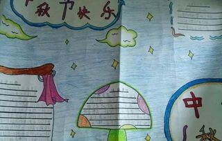 小学生用彩铅画的手抄报 小学生手抄报