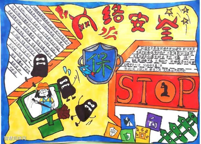 关于小学生安全网络教育的手抄报小学生安全手抄报