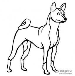 小狗图片大全 可卡犬简笔画图片