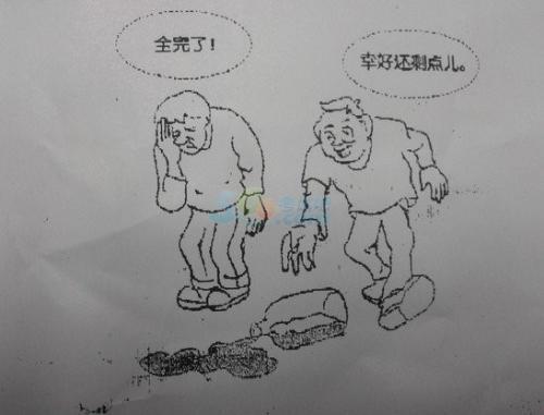 简笔画内容积极向上