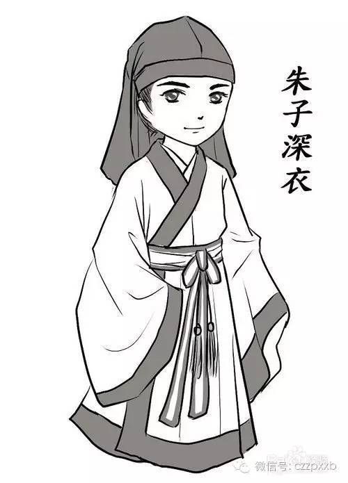 小花仙简笔画汉服