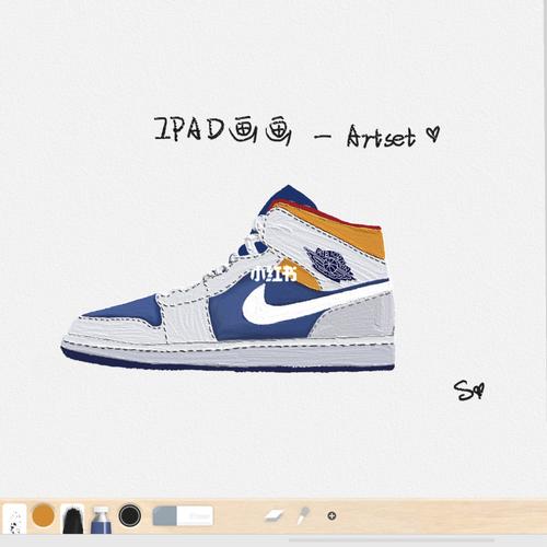 练习教程手绘air jordanartset简笔画鞋子aj1简笔画教程文化