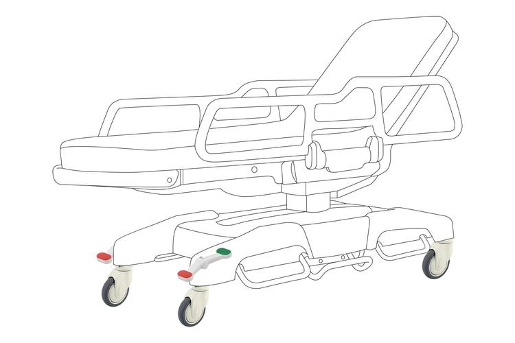 购物车 简笔画 手绘 手推车 推车 线稿 500441