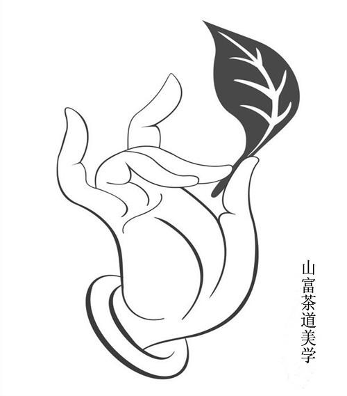 茶道人物简笔画