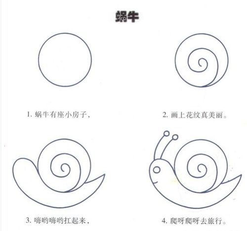 幼儿简笔画教程1000种老师家长收藏喽