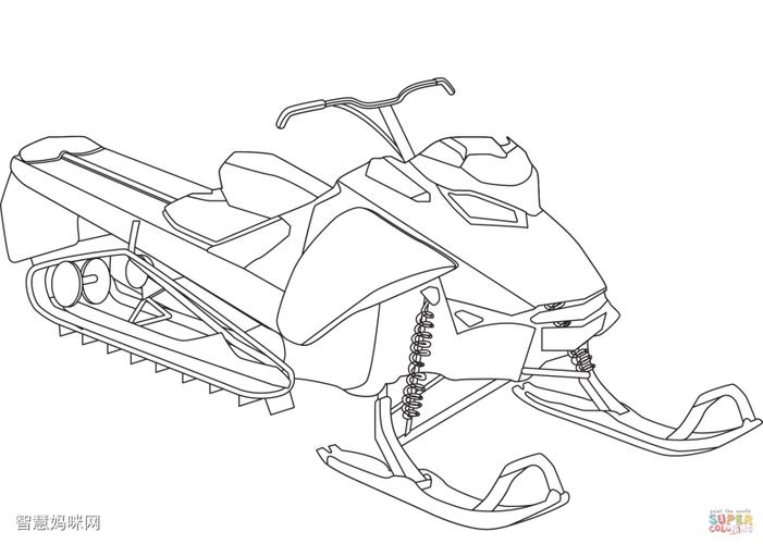 摩托雪橇简笔画图片越野车图片雪地摩托图片上一篇联盟火箭发射器简
