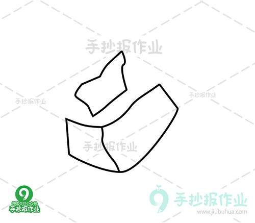 纸抽简笔画