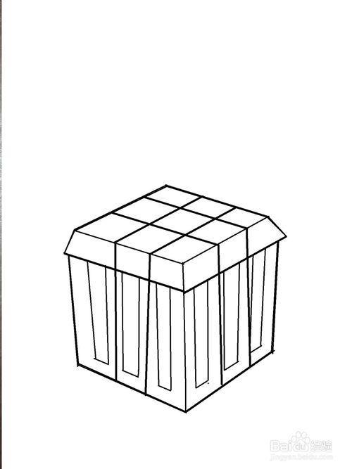 吃鸡游戏中空投箱的简笔画法绝地求生98k枪简笔画快速学会吃鸡急救包