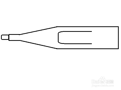 医院体温器简笔画