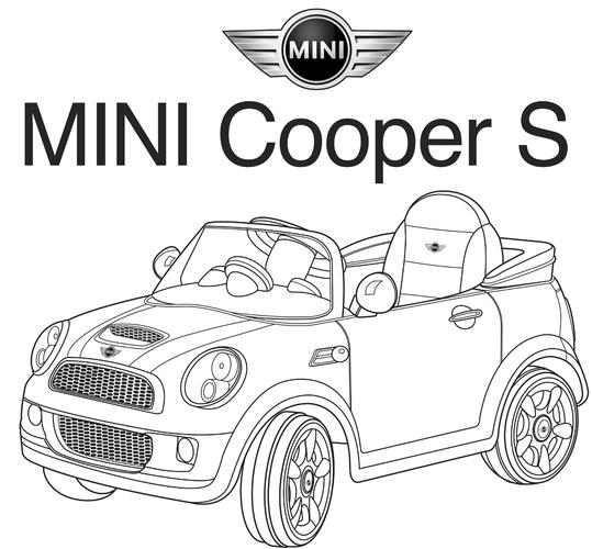 minicooper简笔画