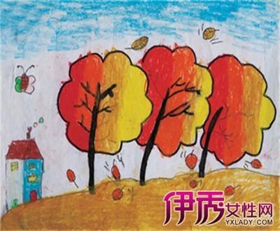 幼儿秋天简笔画