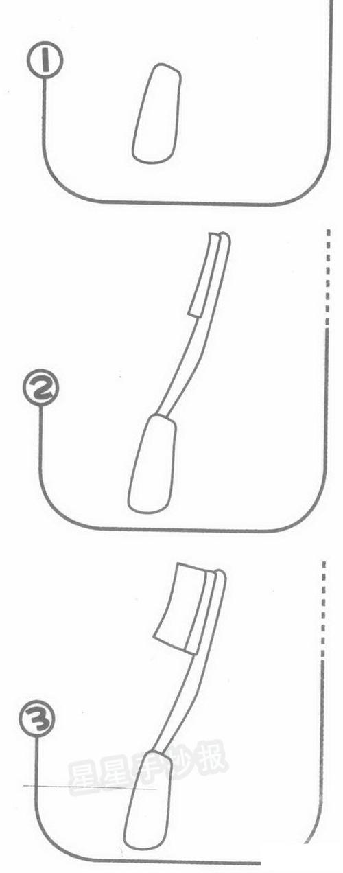 牙刷简笔画简单画法