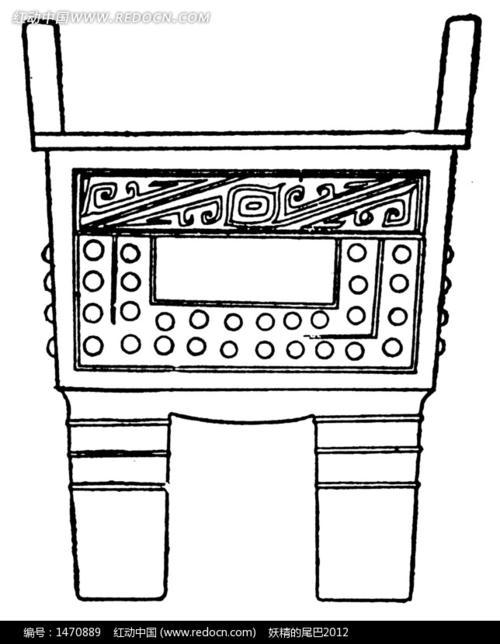 铜鼎简笔画