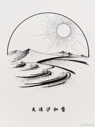 简笔画黑白画 - 堆糖美图壁纸兴趣社区