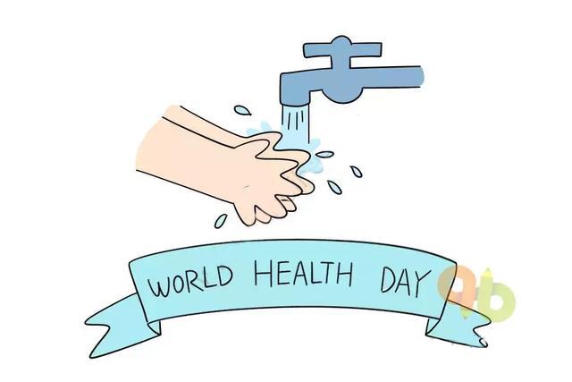 2020年世界卫生日简笔画worldhealthday