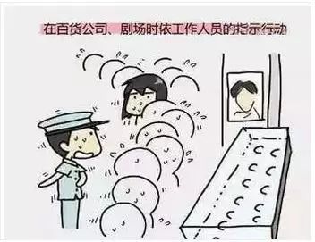 防震灾应急避险自救简笔画