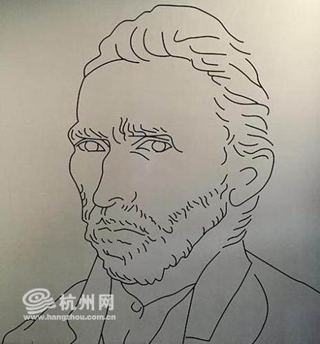 梵高所有作品简笔画