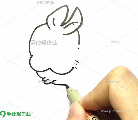 小兔子简笔画