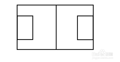 怎么画足球场-简笔画54