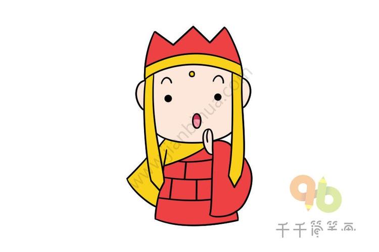 q版西游记师徒四人简笔画图片大全